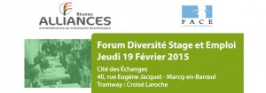 Image à la une de 19 février 2015 – Forum diversité stages, alternances et emplois