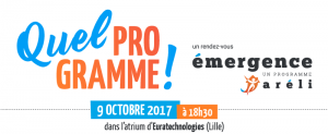 Image à la une de 9 octobre 2017 : Soirée des Lauréats du Programme Emergence d’Aréli